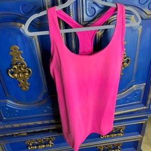 Lululemon Racerback Tank Top Built In Bra Sz 8